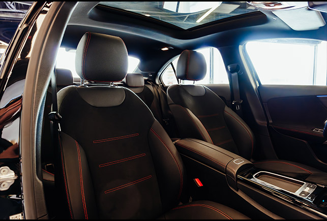 Movyocar Mercedes A 200 Amg Black car rental in dubai