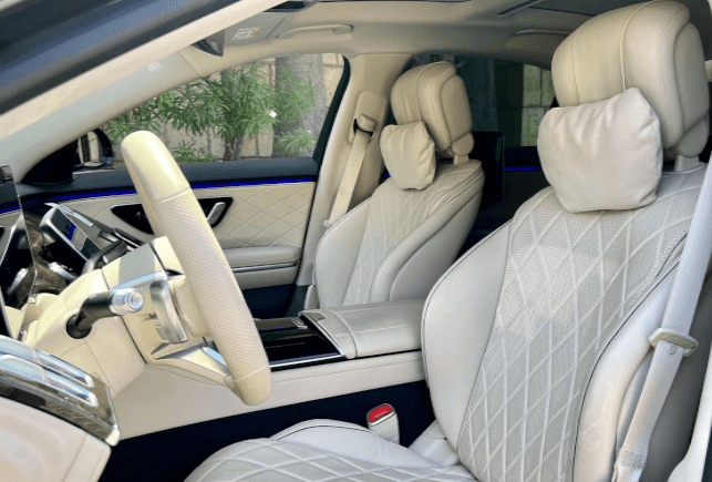 Movyocar Mercedes S500 Grey car rental in dubai