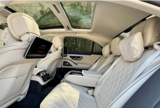 Movyocar Mercedes S500 Grey car rental in dubai