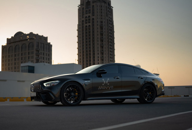 Movyocar Mercedes Gt63s Grey car rental in dubai