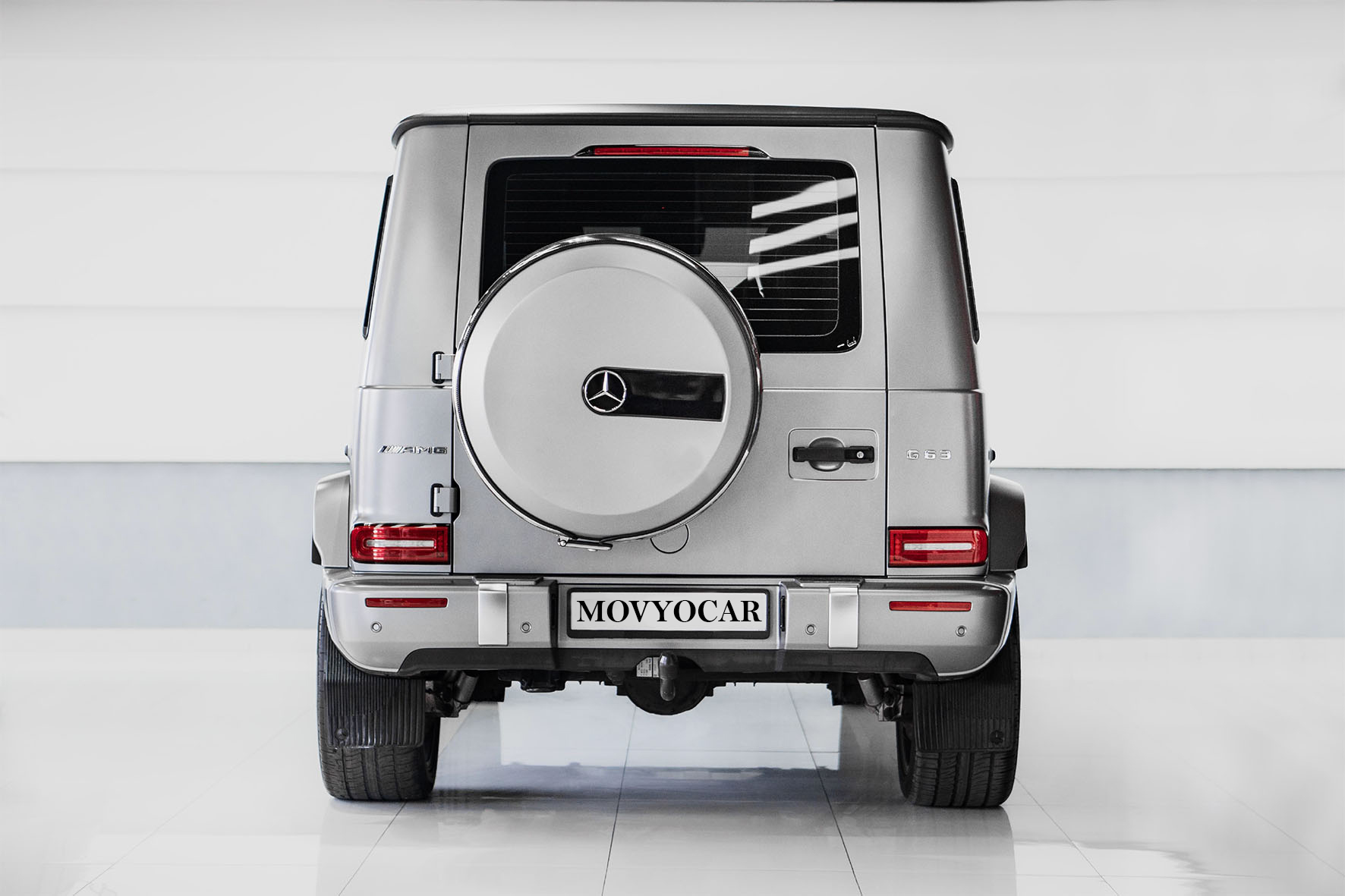 Movyocar Mercedes G63 Silver car rental in dubai