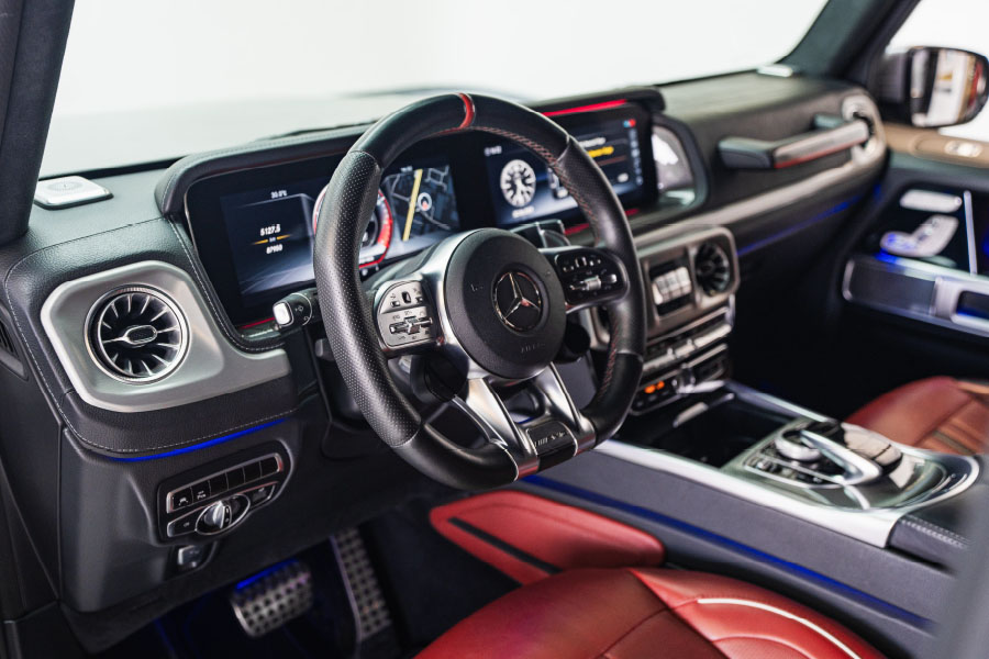 Movyocar Mercedes G63 Silver car rental in dubai