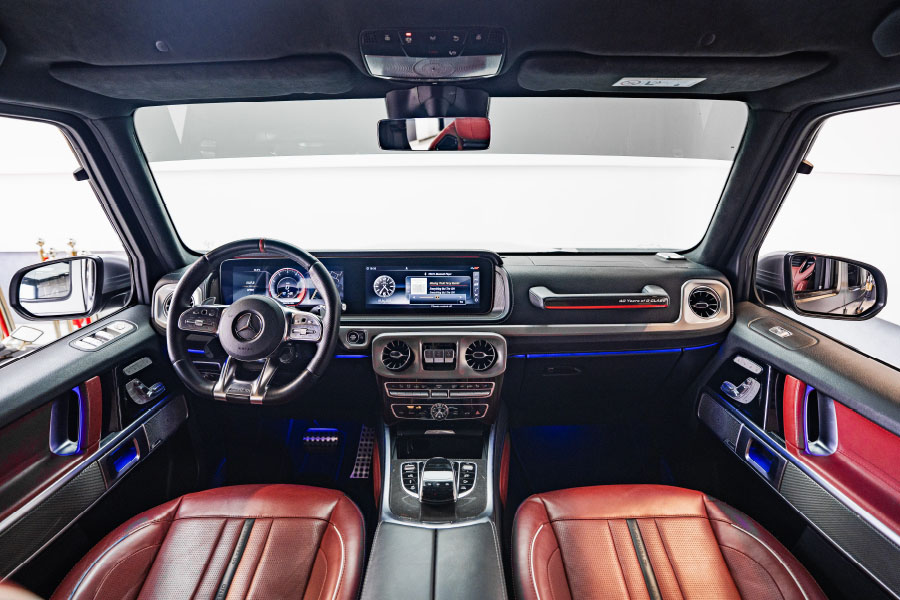 Movyocar Mercedes G63 Silver car rental in dubai