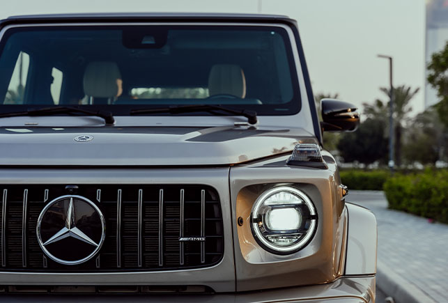Movyocar Mercedes G63 Beige car rental in dubai