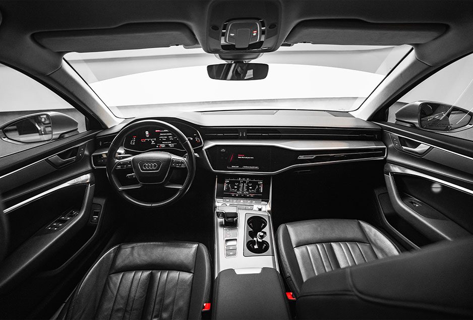 Movyocar Audi A6 White car rental in dubai