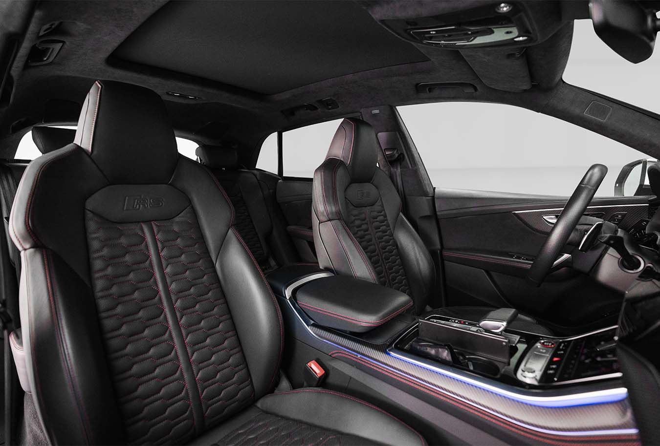 Movyocar Audi Rsq8 Gray car rental in dubai