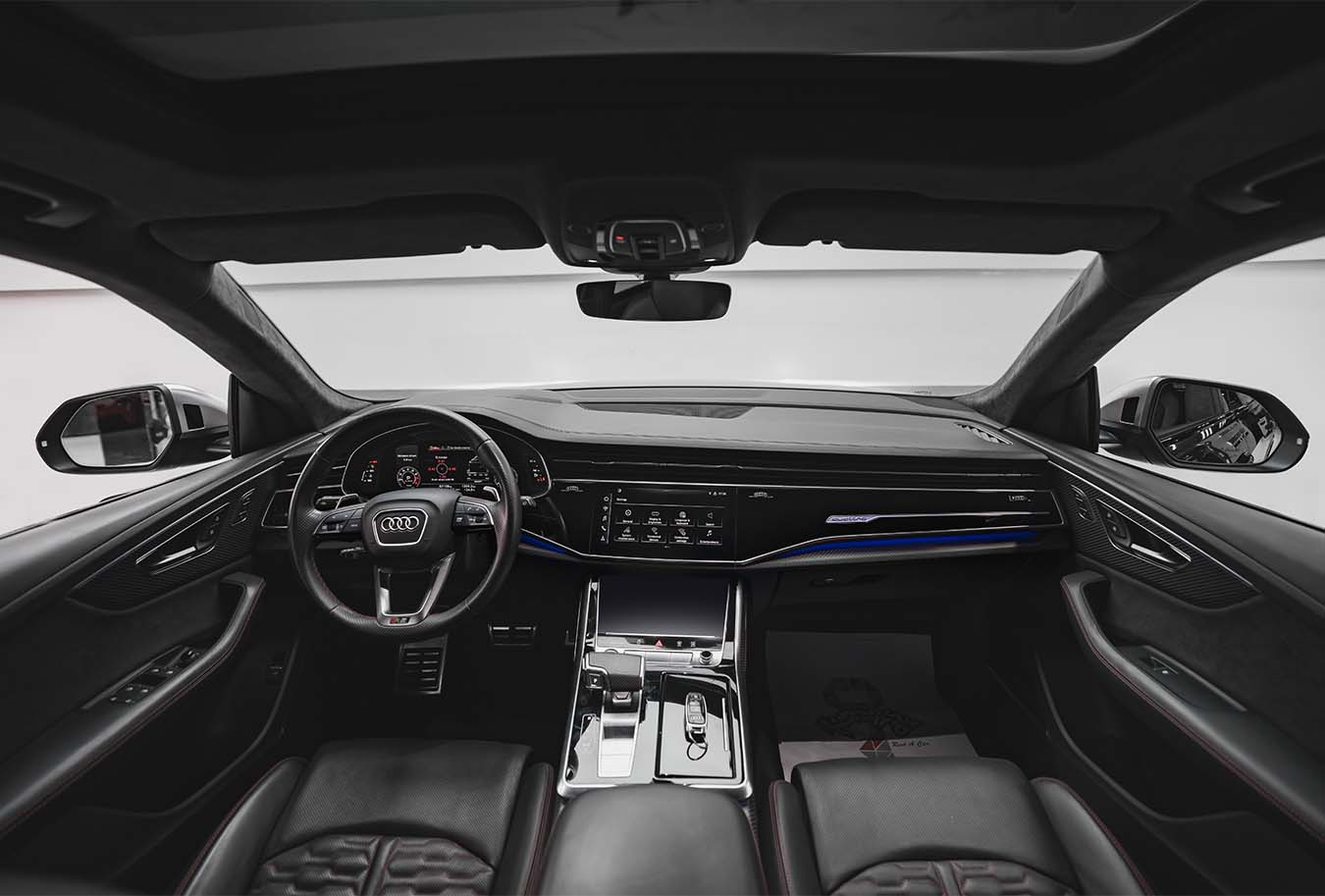 Movyocar Audi Rsq8 Gray car rental in dubai