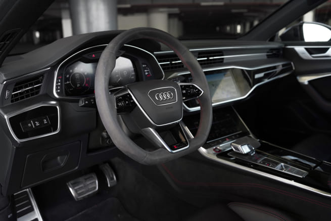 Movyocar Audi Rs7 Black car rental in dubai