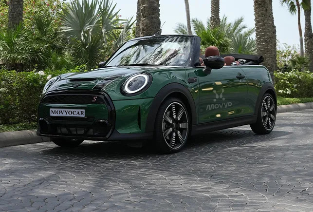 Movyocar 2023 Mini Cooper S Cabriolet car rental in dubai
