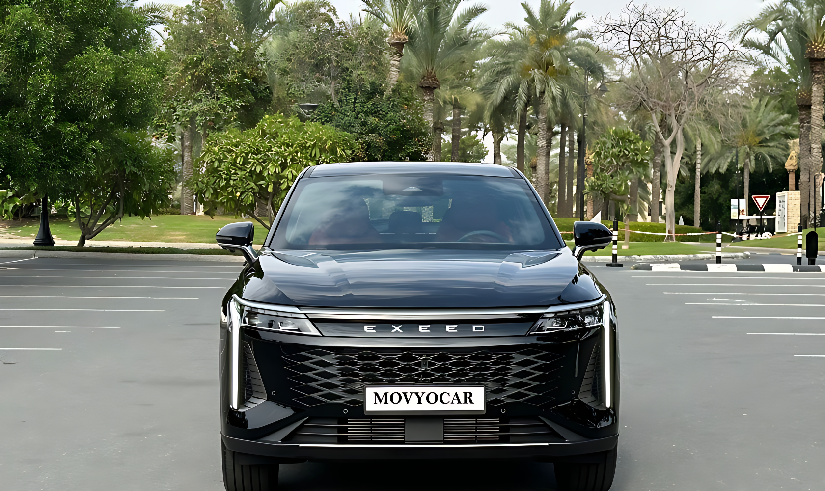 Movyocar Exeed Rx Premium car rental in dubai