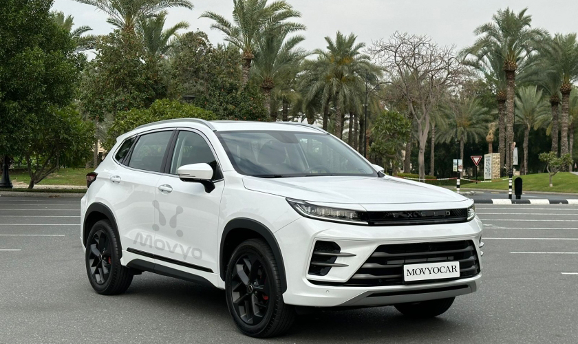 Movyocar Exeed Lx Premium car rental in dubai